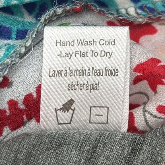 One September Anthropologie Women's Multicolor Patchwork Top size P/Small - Picture 7 of 8